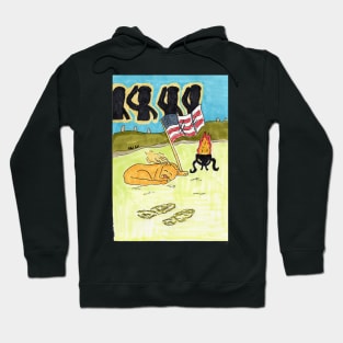 Arlington Kitty Hoodie